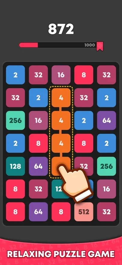 নাম্বার ম্যাচ: ২০৪৮ পাজল (Number Match: 2048 Puzzle)